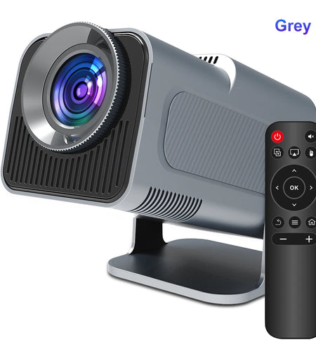 4K Android 11 Projector Native 1080P 390ANSI HY320 Dual Wifi6 BT5.0 1920*1080P Cinema Portable Projetor Upgrated HY300