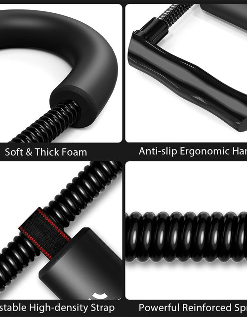 Load image into Gallery viewer, Wrist Strengthener, Forearm Exerciser with Adjustable Tension for Improving Strength - Hand Developer Arm Grip Workout Strength Trainer for Starter and Pro - Workout Equipment Home Gym
